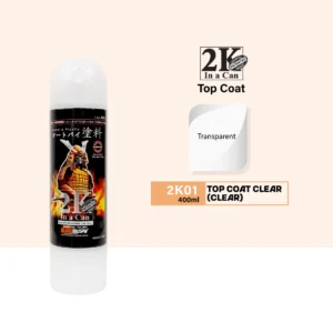 SAMURAI KUROBUSHI 2K01 Top Coat Clear 400ml spray