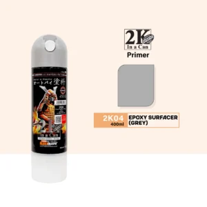 SAMURAI KUROBUSHI 2K04 Epoxy Surfacer Grey 400ml spray