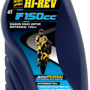 HI-REV 4T F150cc Fully Synthetic 15W-50 1L motorcycle lubricant