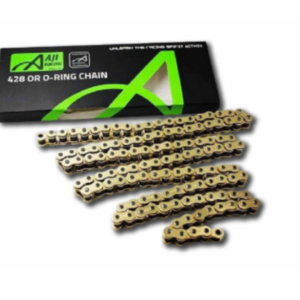 AJI Racing Chain Golden O-Ring 428 132L motorcycle chain