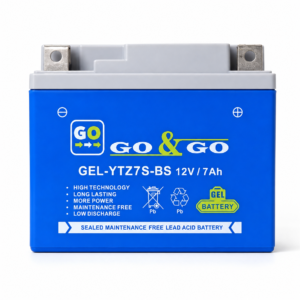 GO&GO GEL-YTZ7S-BS 12V 7Ah motorcycle battery