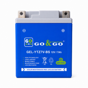 GO&GO GEL-YTZ7V-BS 12V 7Ah motorcycle battery