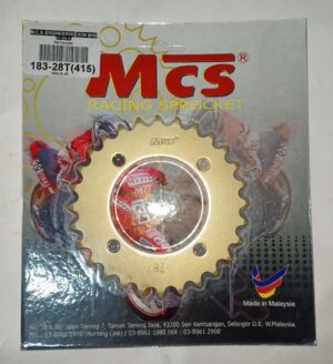 MCS 183 28T 415 motorcycle racing sprocket