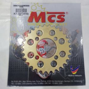 MCS K1 30T 415 motorcycle racing sprocket