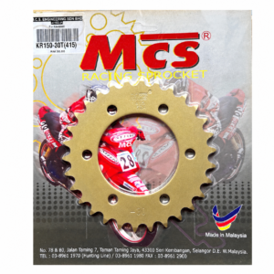 MCS KR150 30T 415 motorcycle racing sprocket