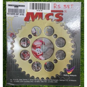 MCS RS150RR 38T 415 motorcycle racing sprocket