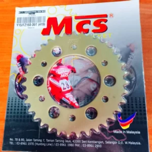 MCS Y15 FZ150 35T 415 motorcycle racing sprocket