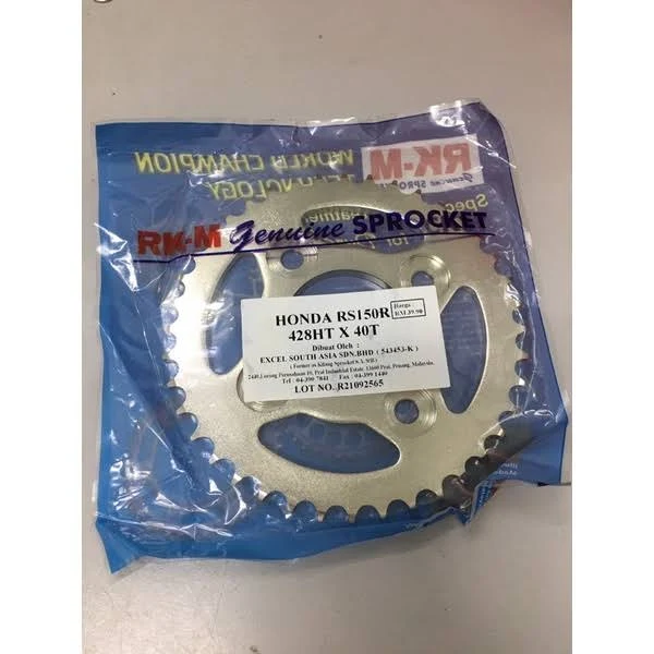 RK-M Honda RS150R 40T 428HT motorcycle sprocket