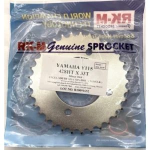 RK-M Yamaha Y115 33T 428HT motorcycle sprocket