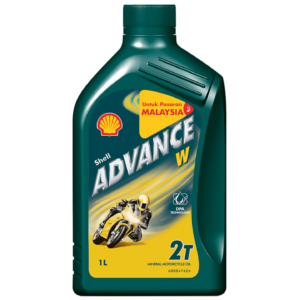 SHELL Advance W 2T 1L motorcycle oil