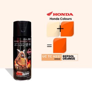 SAMURAI KUROBUSHI UC TC H237 Repsol Orange 400ml spray paint