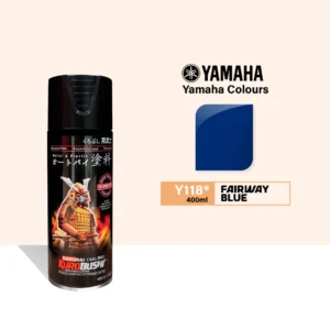 SAMURAI KUROBUSHI Y118 Fairway Blue 400ml spray paint